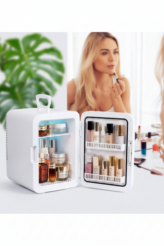 Mini réfrigérateur à maquillage